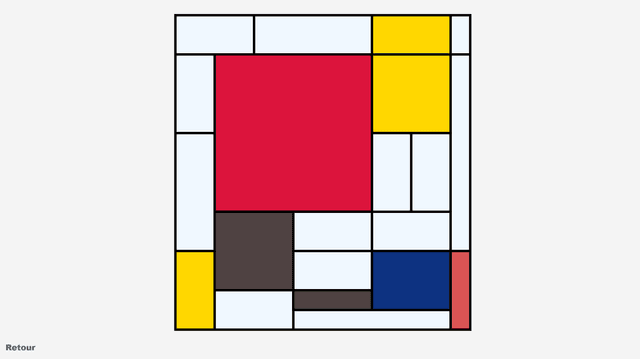 Tableau mondrian